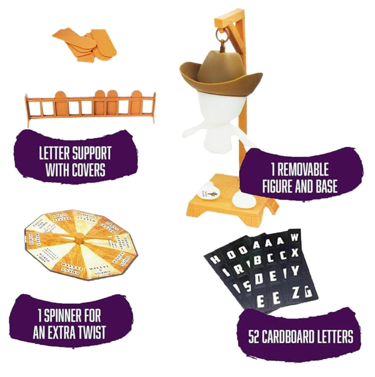 Juego Clasico Ahorcado 3d Fosforescente