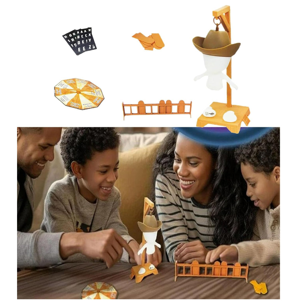 Juego Clasico Ahorcado 3d Fosforescente