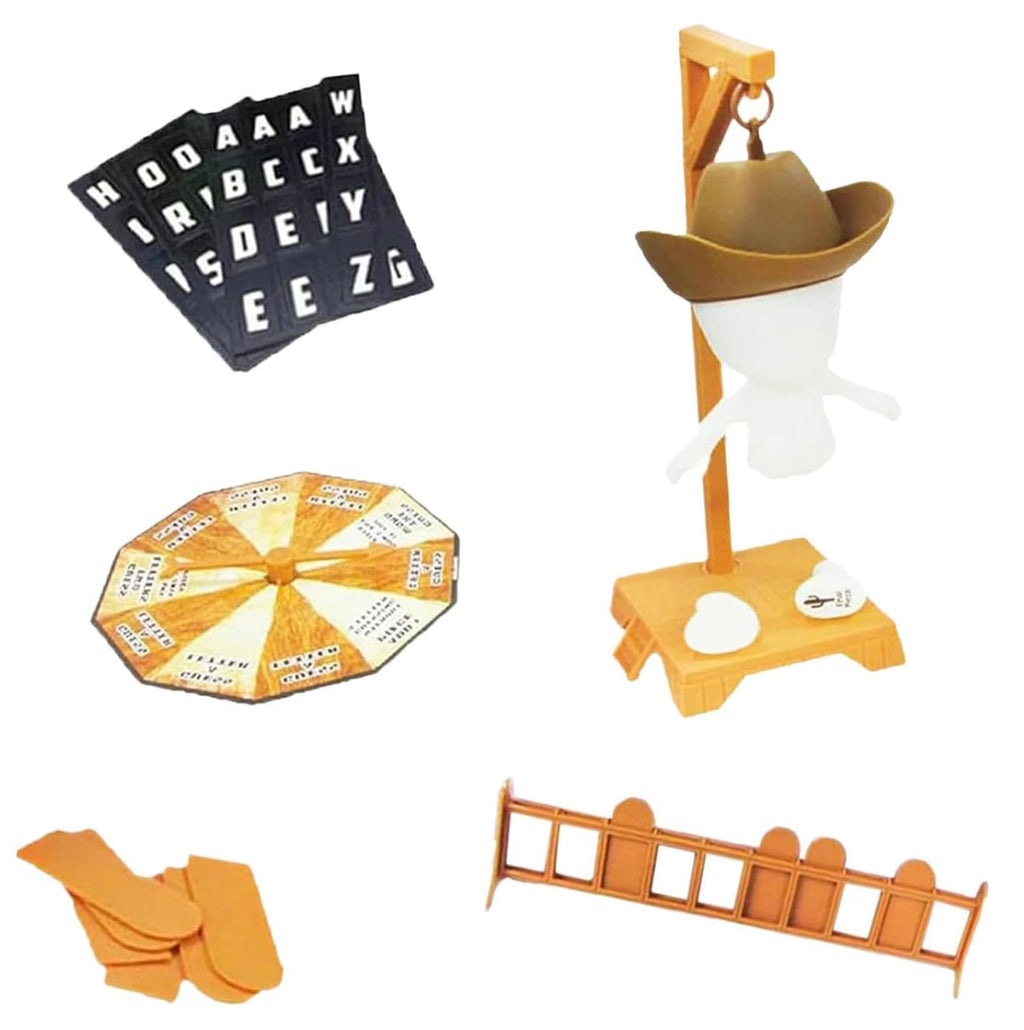 Juego Clasico Ahorcado 3d Fosforescente