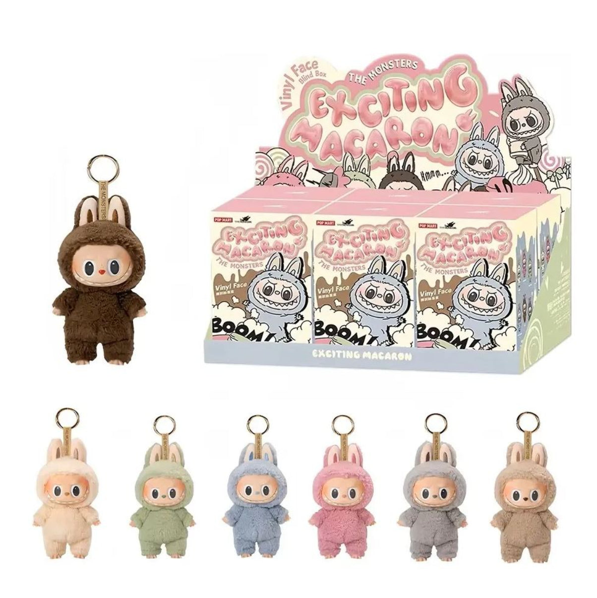 Muñeco Labubu Llavero Caja Sorpresa