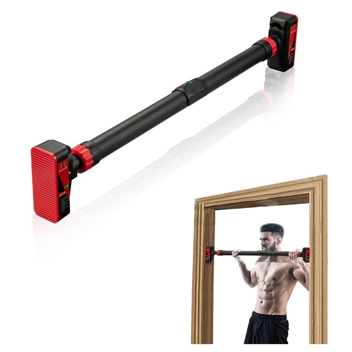 Barra ajustable entrenamiento dominadas