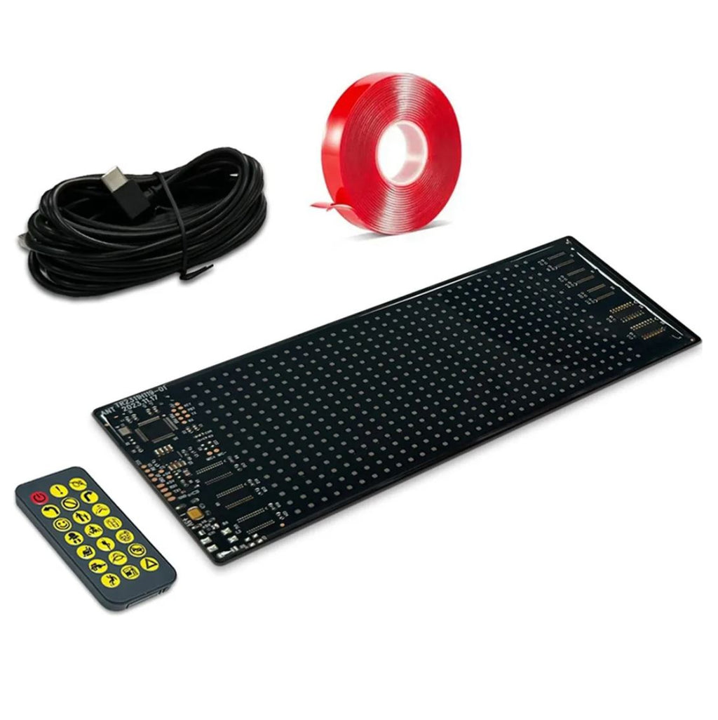 Letrero LED Programable RGB 25cmx10cm