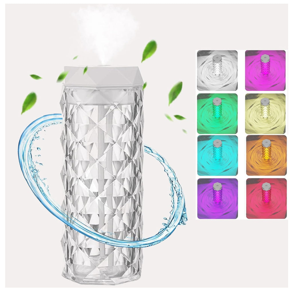 Lampara RGB Humificador Cristal
