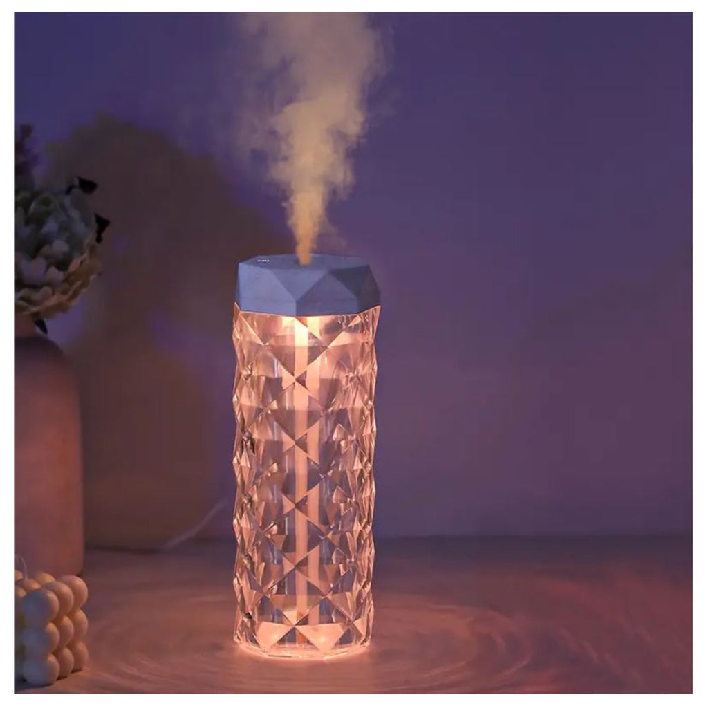 Lampara RGB Humificador Cristal