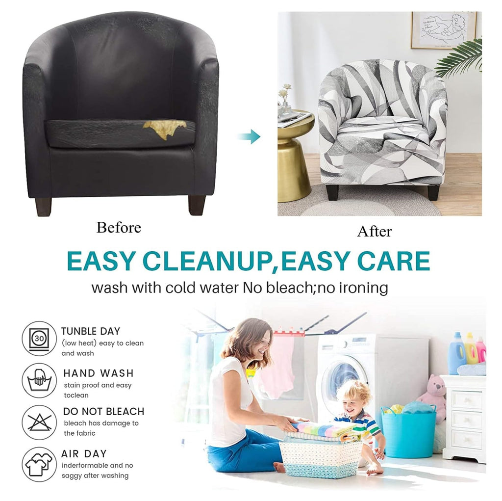 Funda Elástica Estampados Sofa 1 Puesto