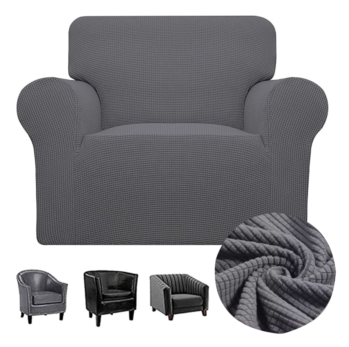 Funda Elástica Estampados Sofa 1 Puesto