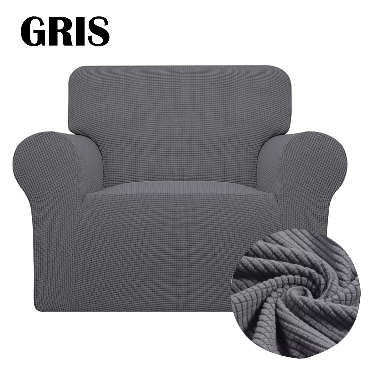 Funda Elástica Estampados Sofa 1 Puesto