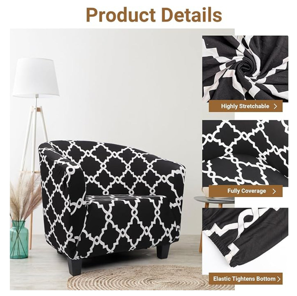 Funda Elástica Estampados Sofa 1 Puesto