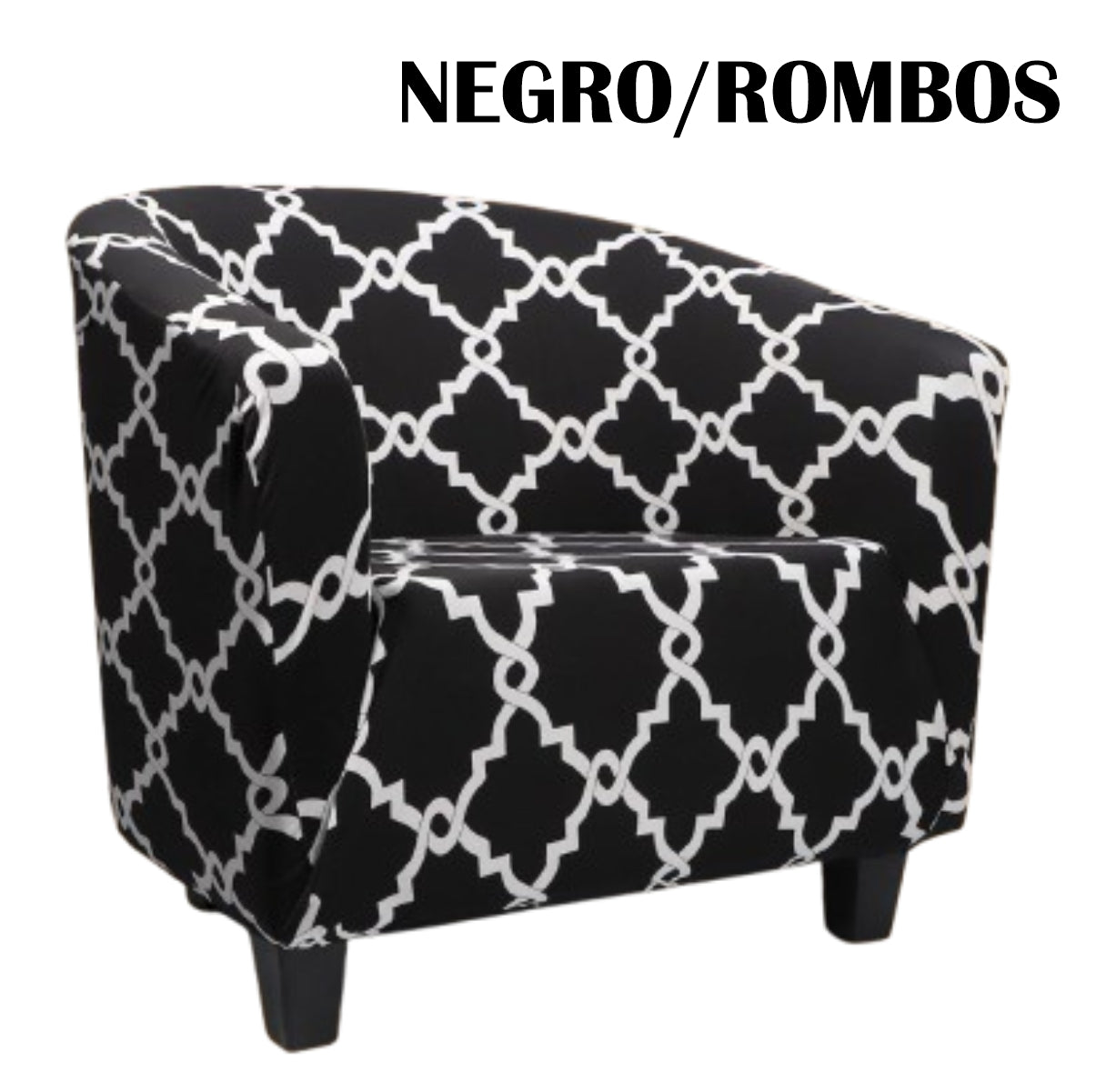 Funda Elástica Estampados Sofa 1 Puesto