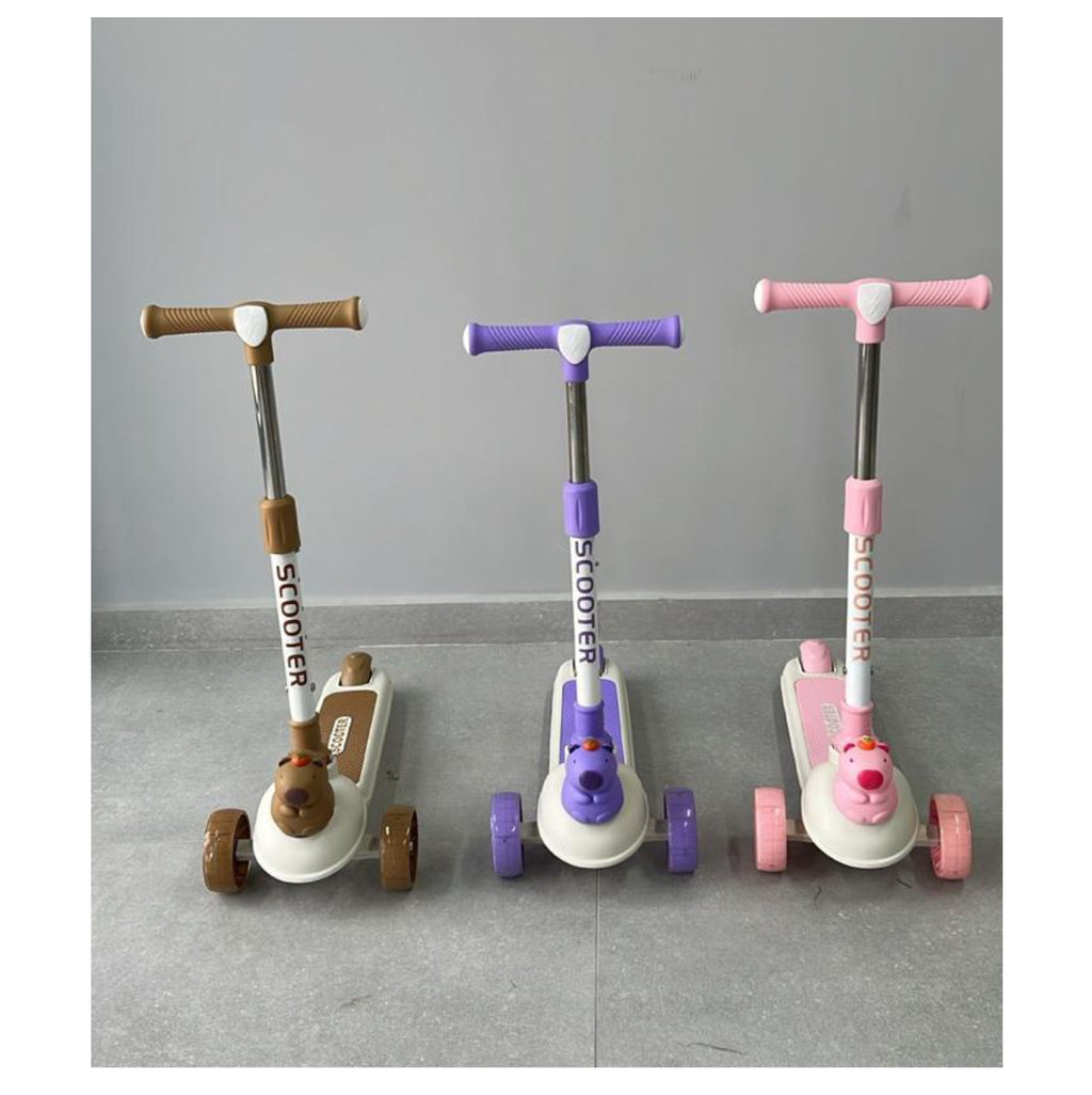 Patineta Scooter Monopatín Luz led Niños