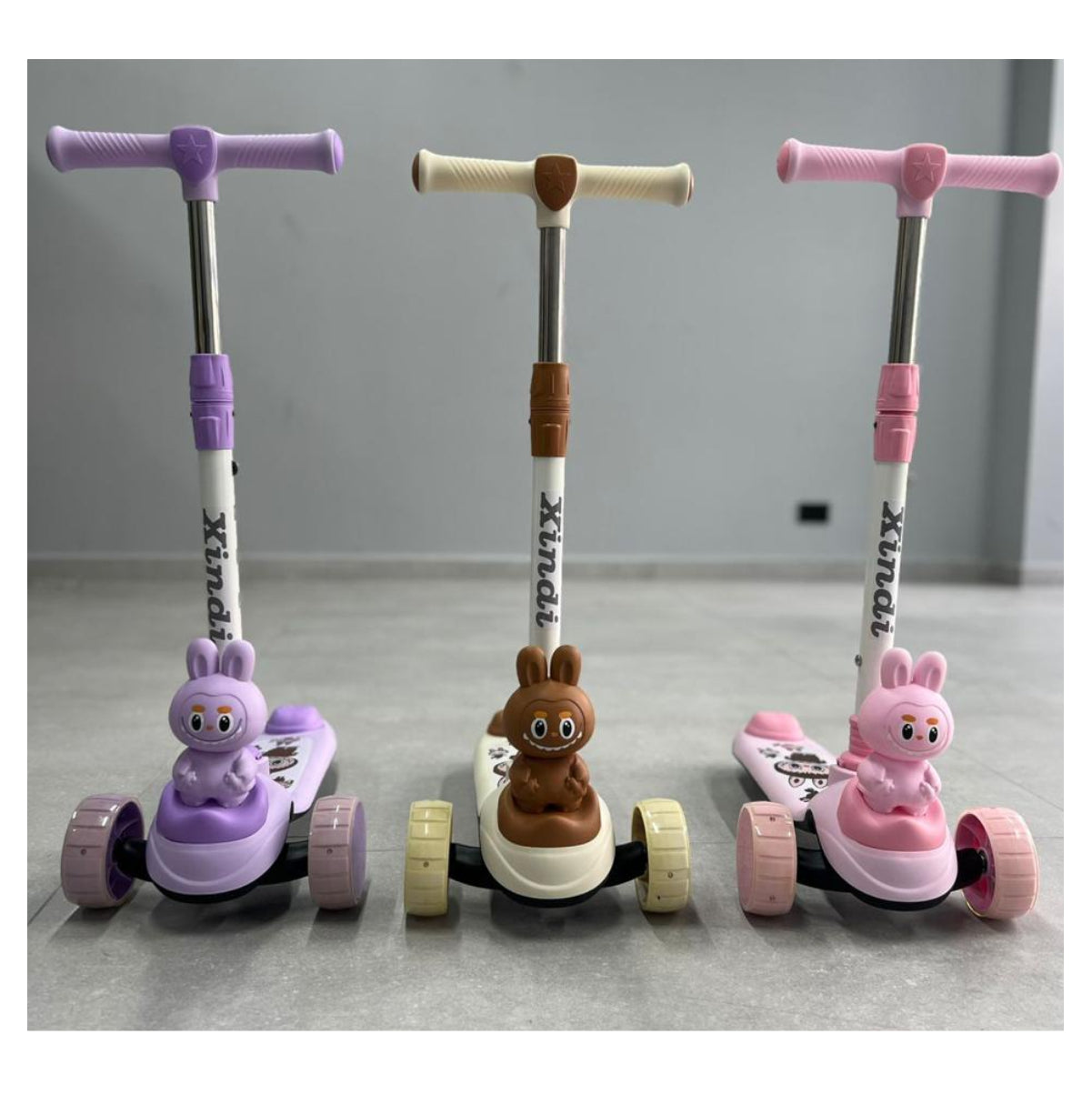 Patineta Scooter Monopatín Luz led Niños