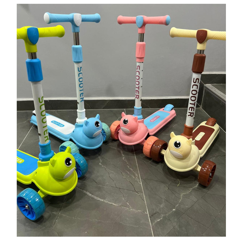 Patineta Scooter Monopatín Luz led Niños