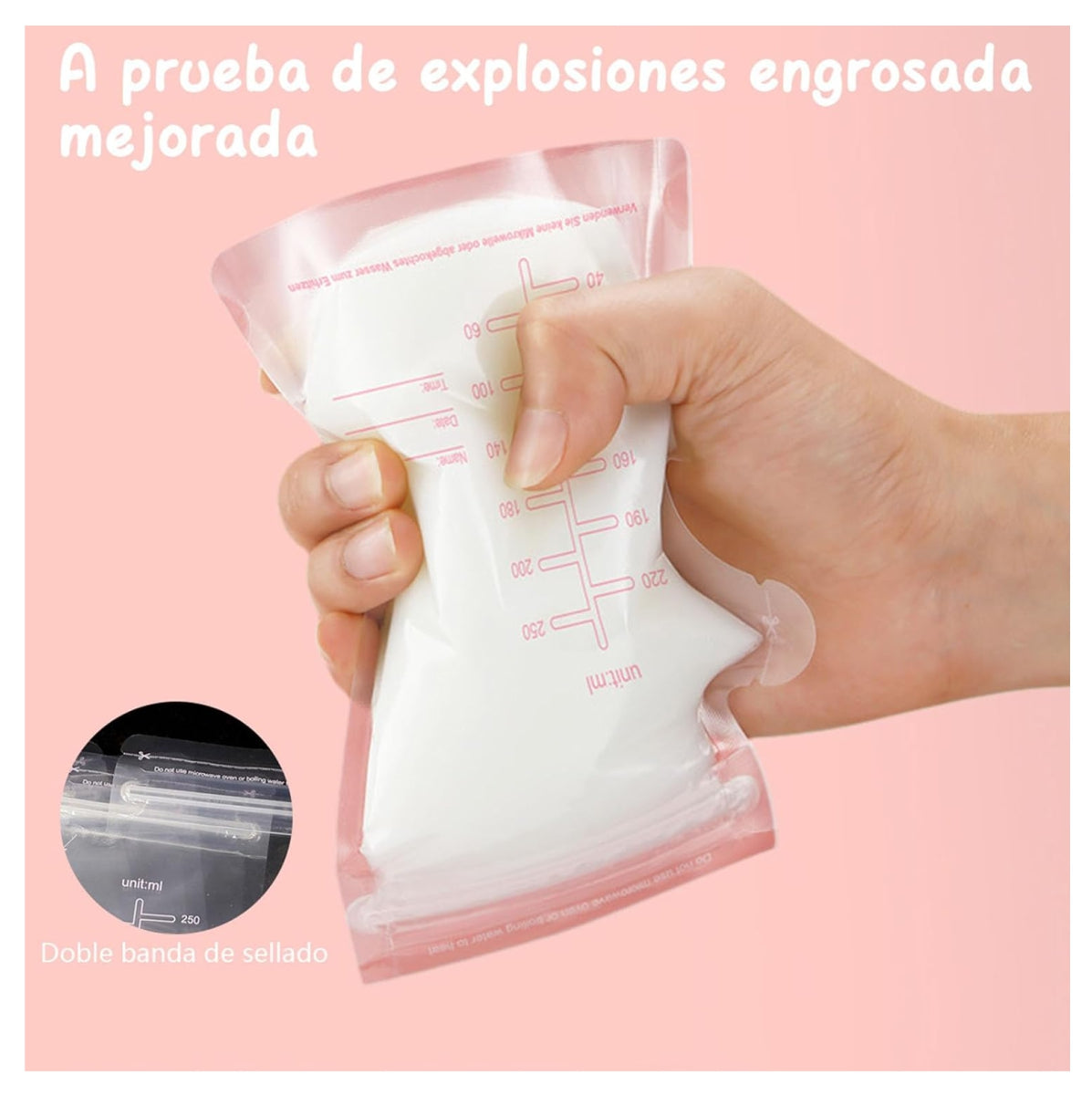 Bolsas Para Almacenar Leche Materna X30