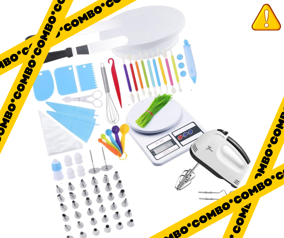 Reposteria kit 66pcs+Balanza +Batidora