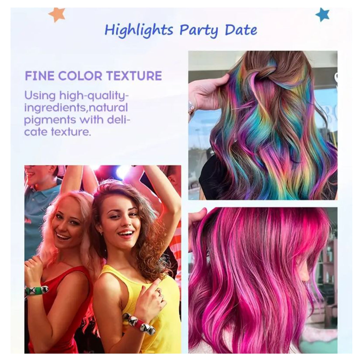 peines color para cabello Temporal