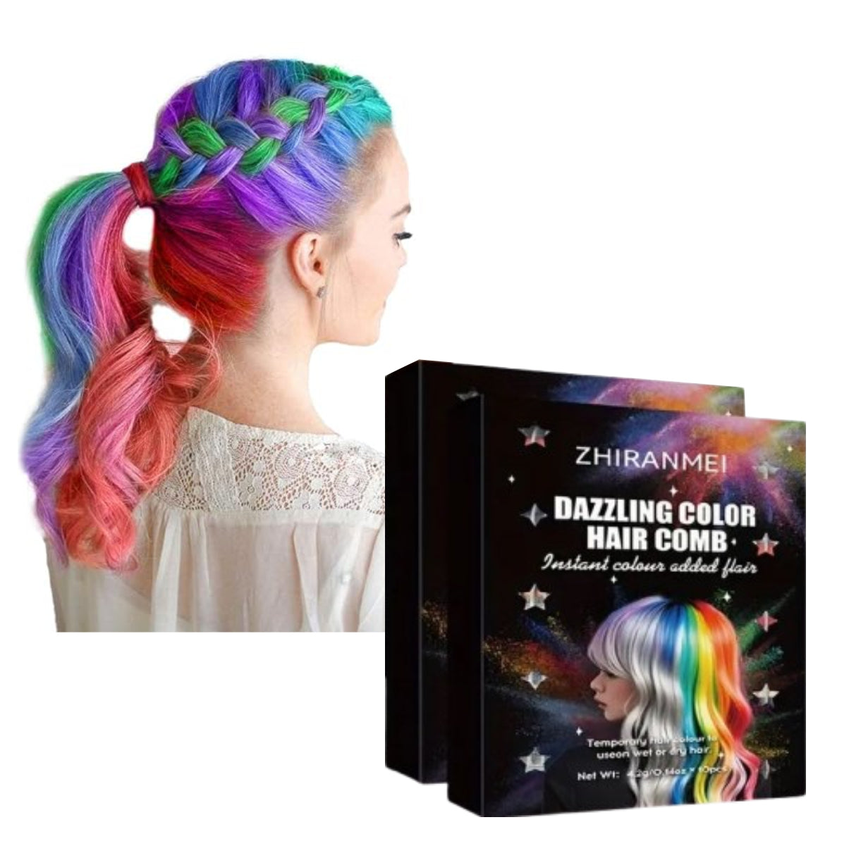 peines color para cabello Temporal