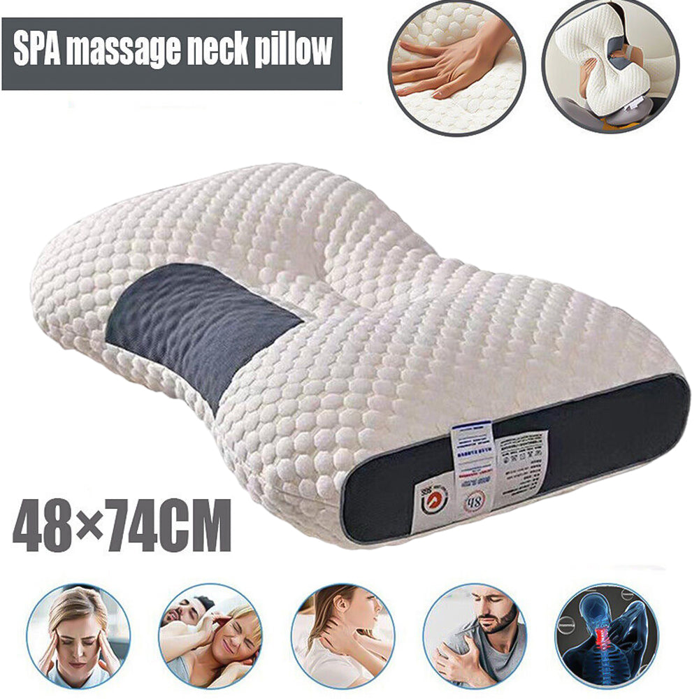 Almohada Cervical Cojin spa 3d Dormir