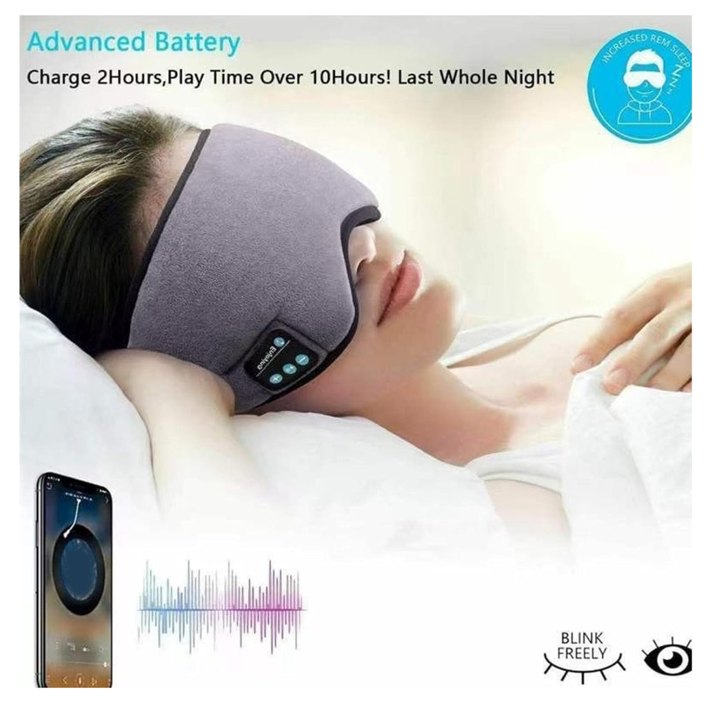 Banda Antifaz para Dormir con Bluetooth