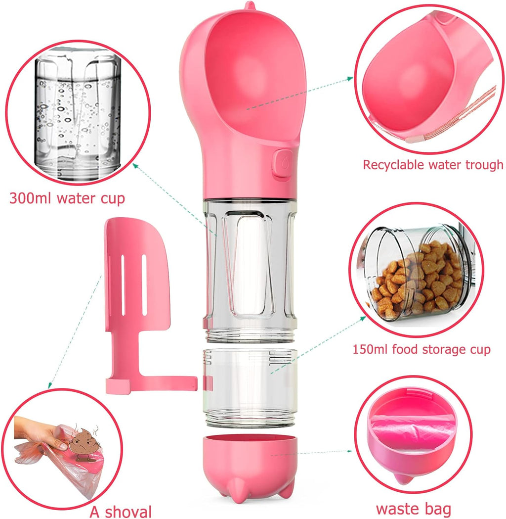 bebedero Multifuncional 4en1 perro 500ML