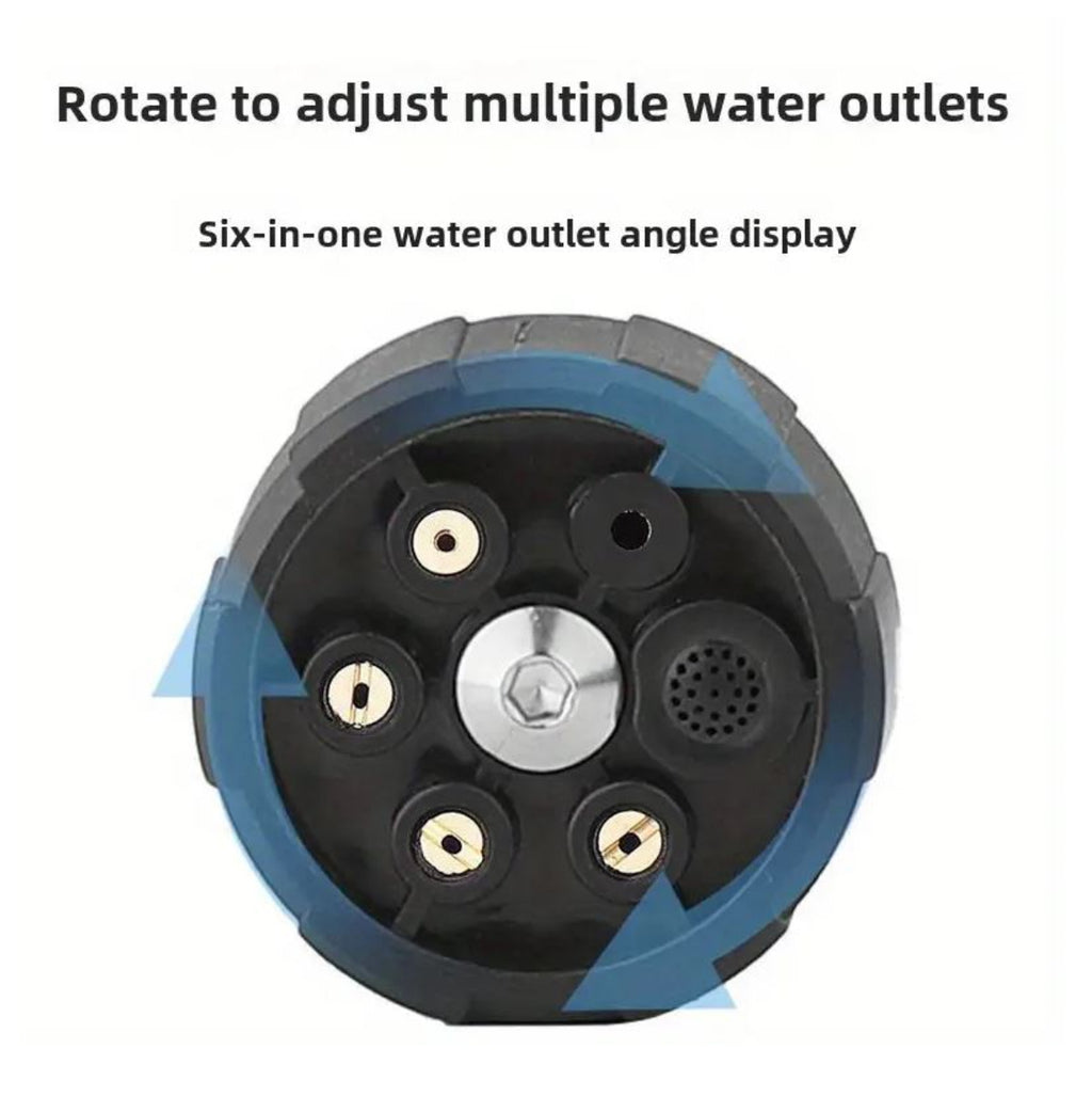 Boquilla Cabezal 6en1 Acople Hidrolavado