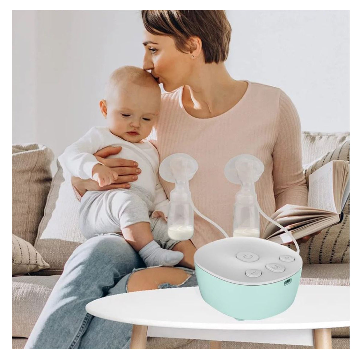 Extractor leche materna eléctrico my-371