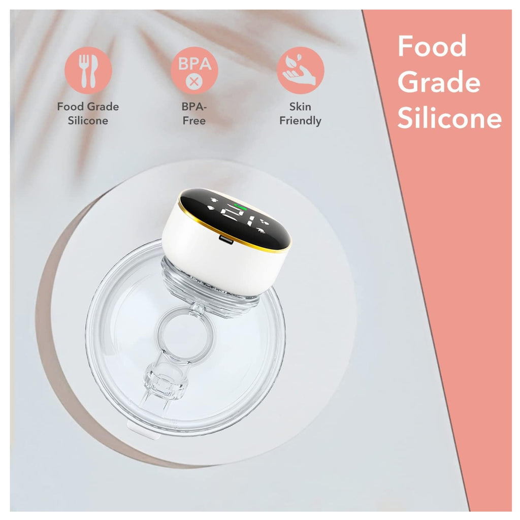 Extractor leche Manos Libres pantalla