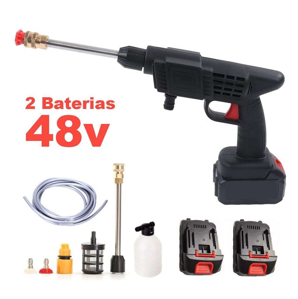 Hidrolavadora Inalambrica Alta Presion 2 Baterías