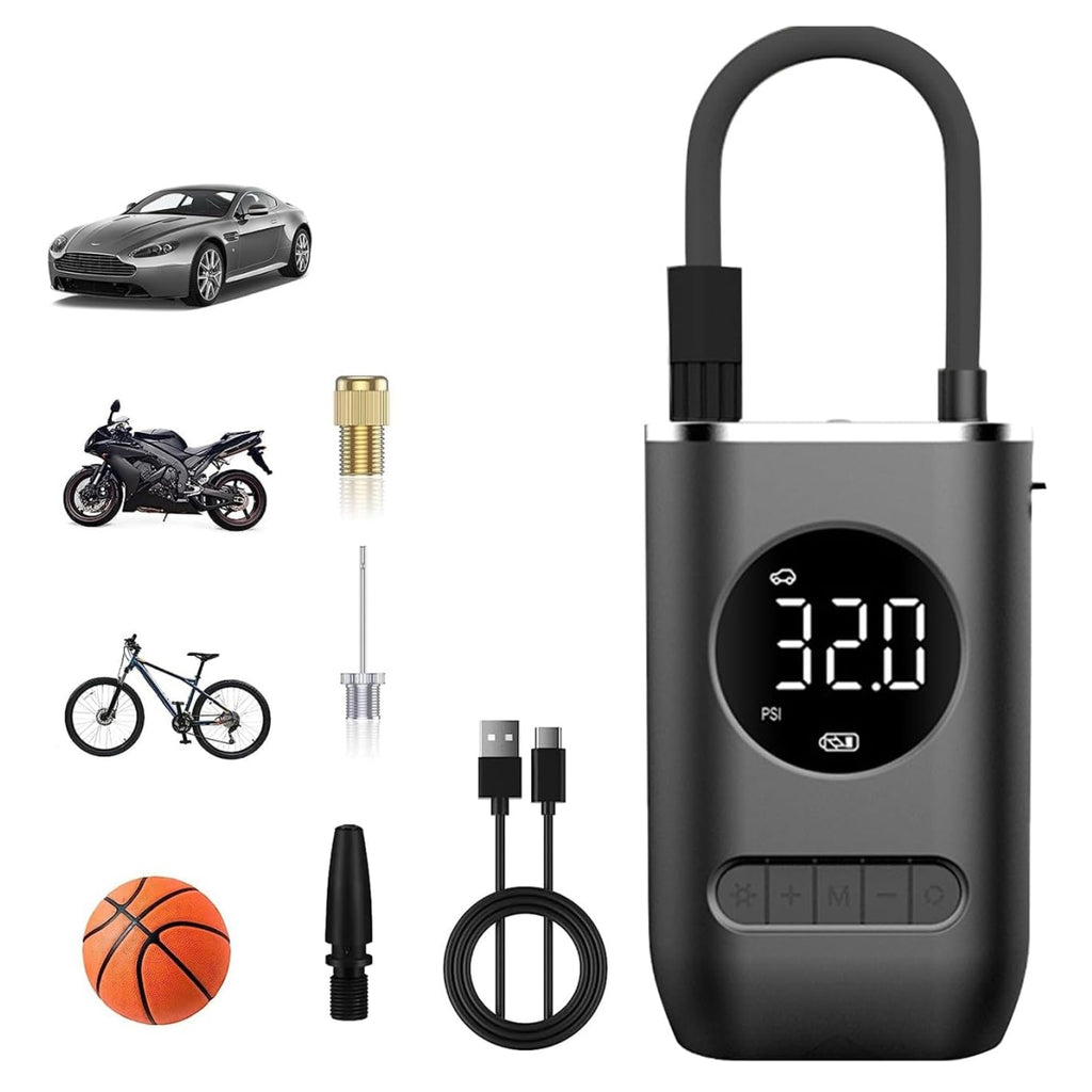 Compresor Inflador Llantas Recargable