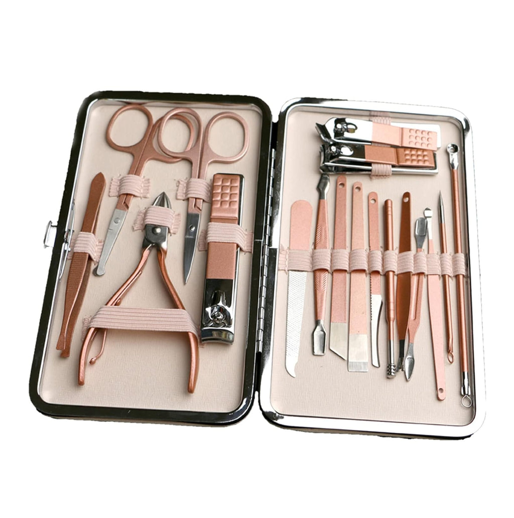 Kit 18 Pcz Manicura Pedicura Profesional