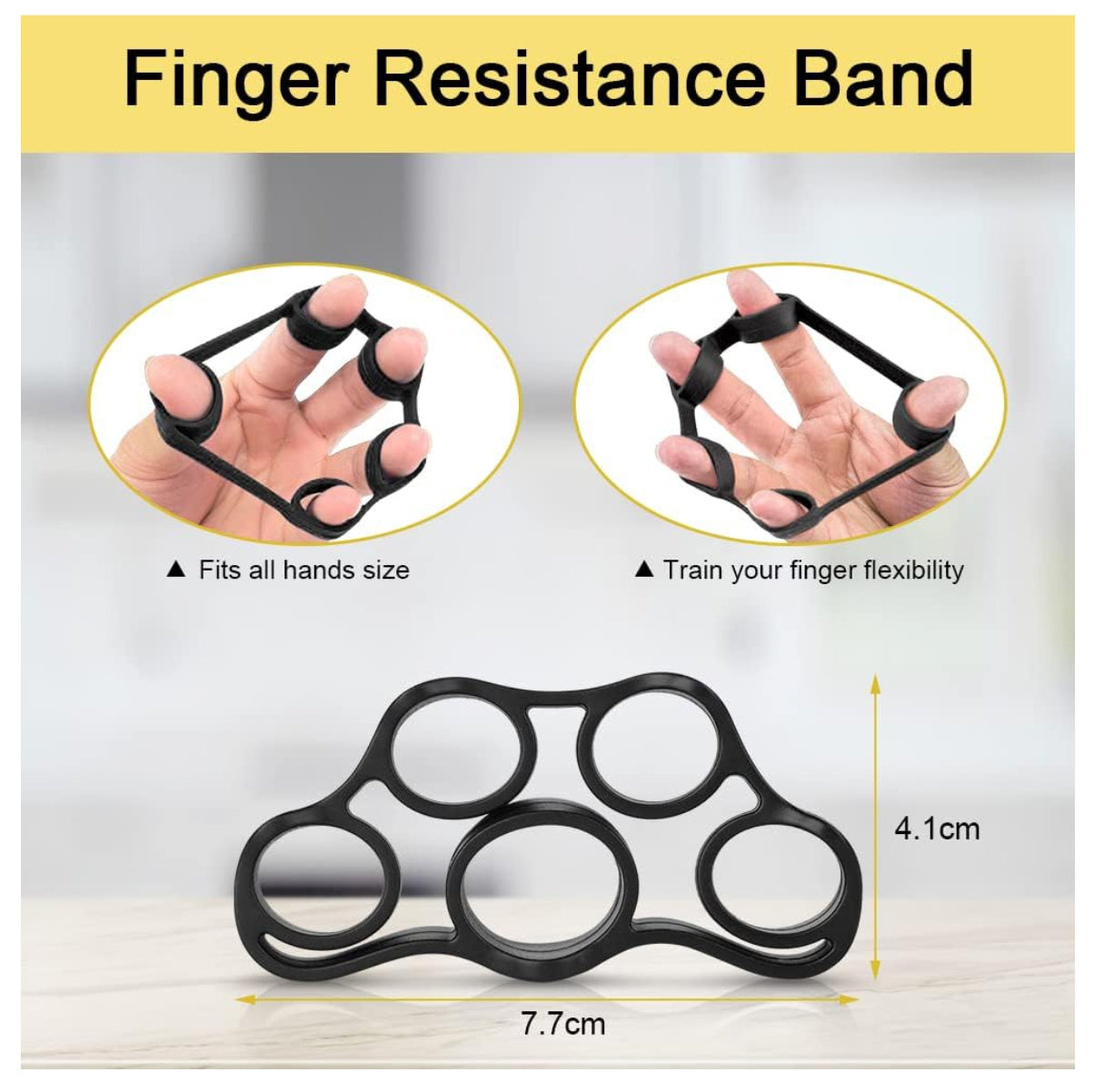 Kit Ejercitadores Mano Muñeca 5pcs