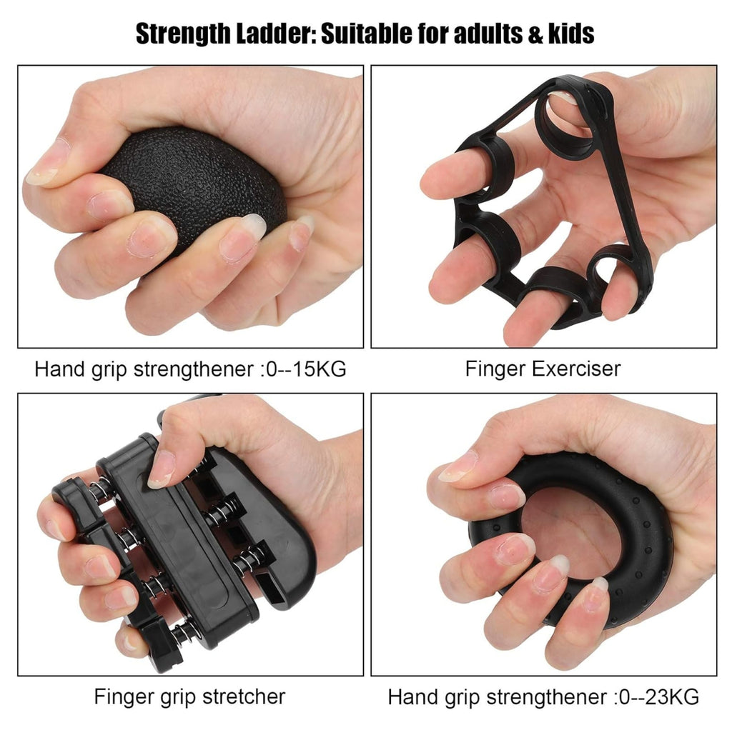 Kit Ejercitadores Mano Muñeca 5pcs