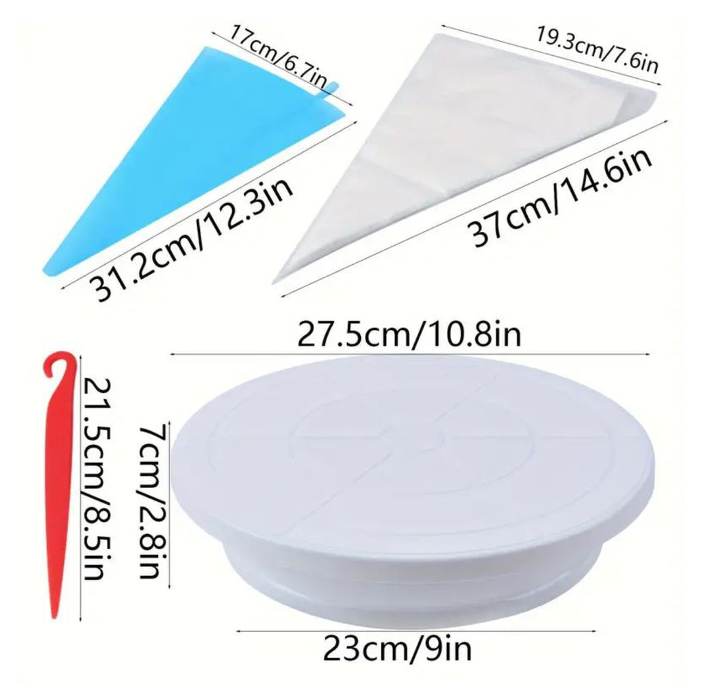 Kit Reposteria Para Decorar Pastel 66pcs