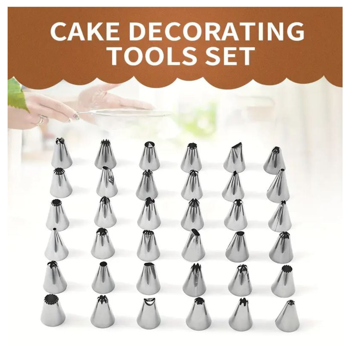 Kit Reposteria Para Decorar Pastel 66pcs