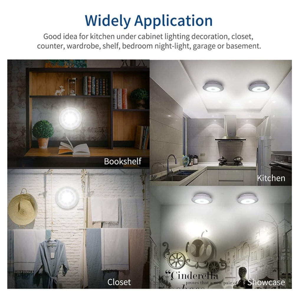 Lampara Luz Led set por 3 con Control