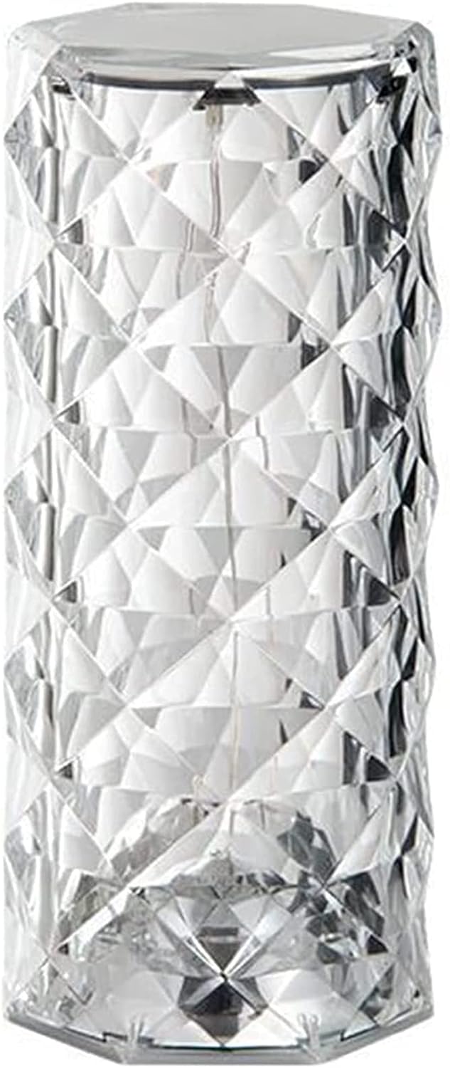 Lampara LED De Mesa Táctil RGB Cristal