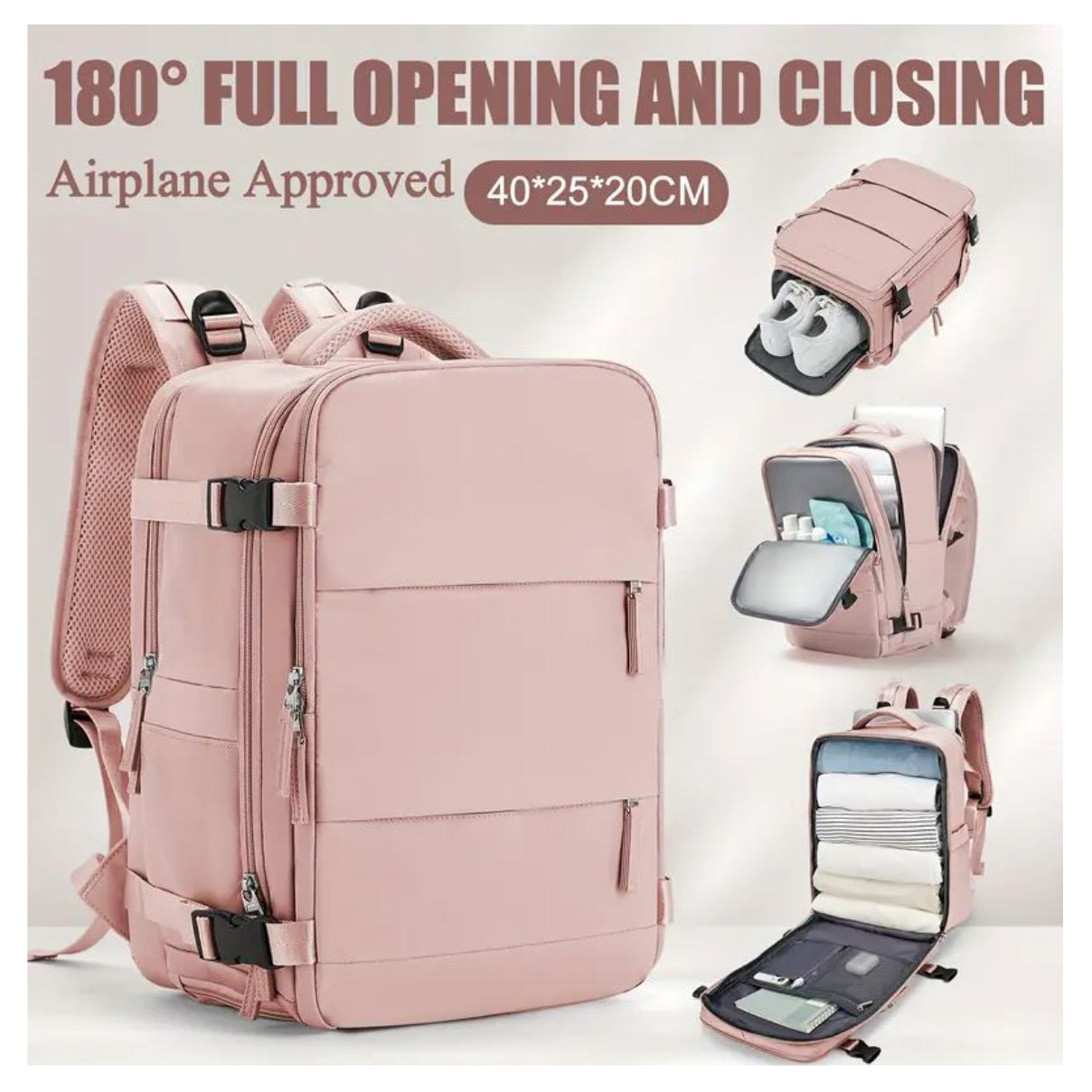 Maleta Cabina Amazon Con Zapatero