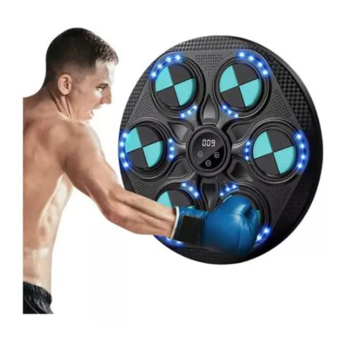 Maquina Boxeo Musical Tablero con Guante