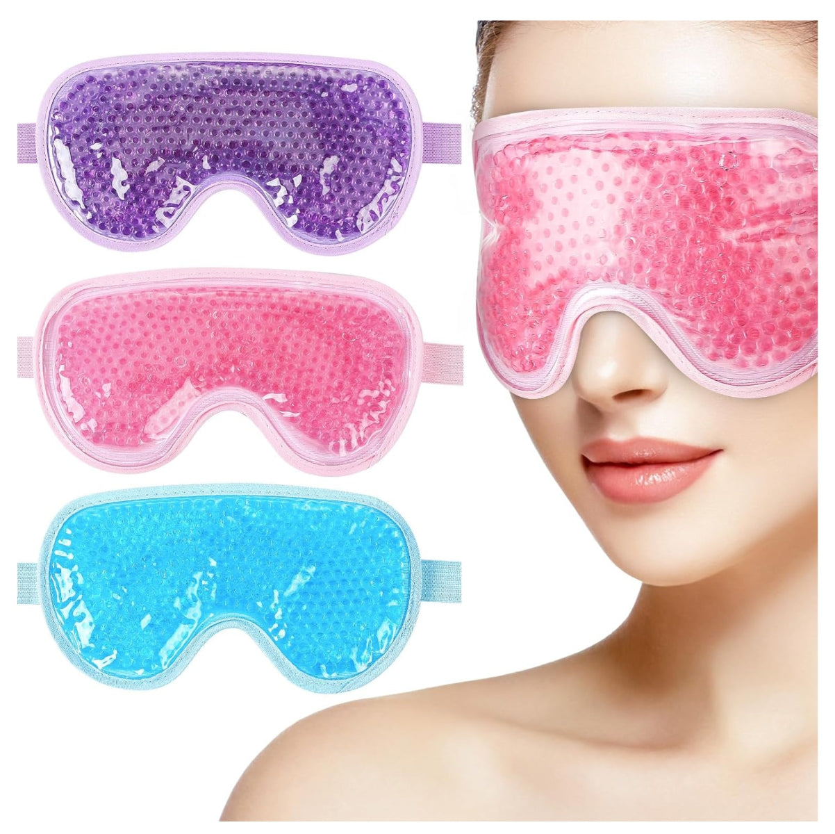 Antifaz Gel Relajante Gel Frío/Calor