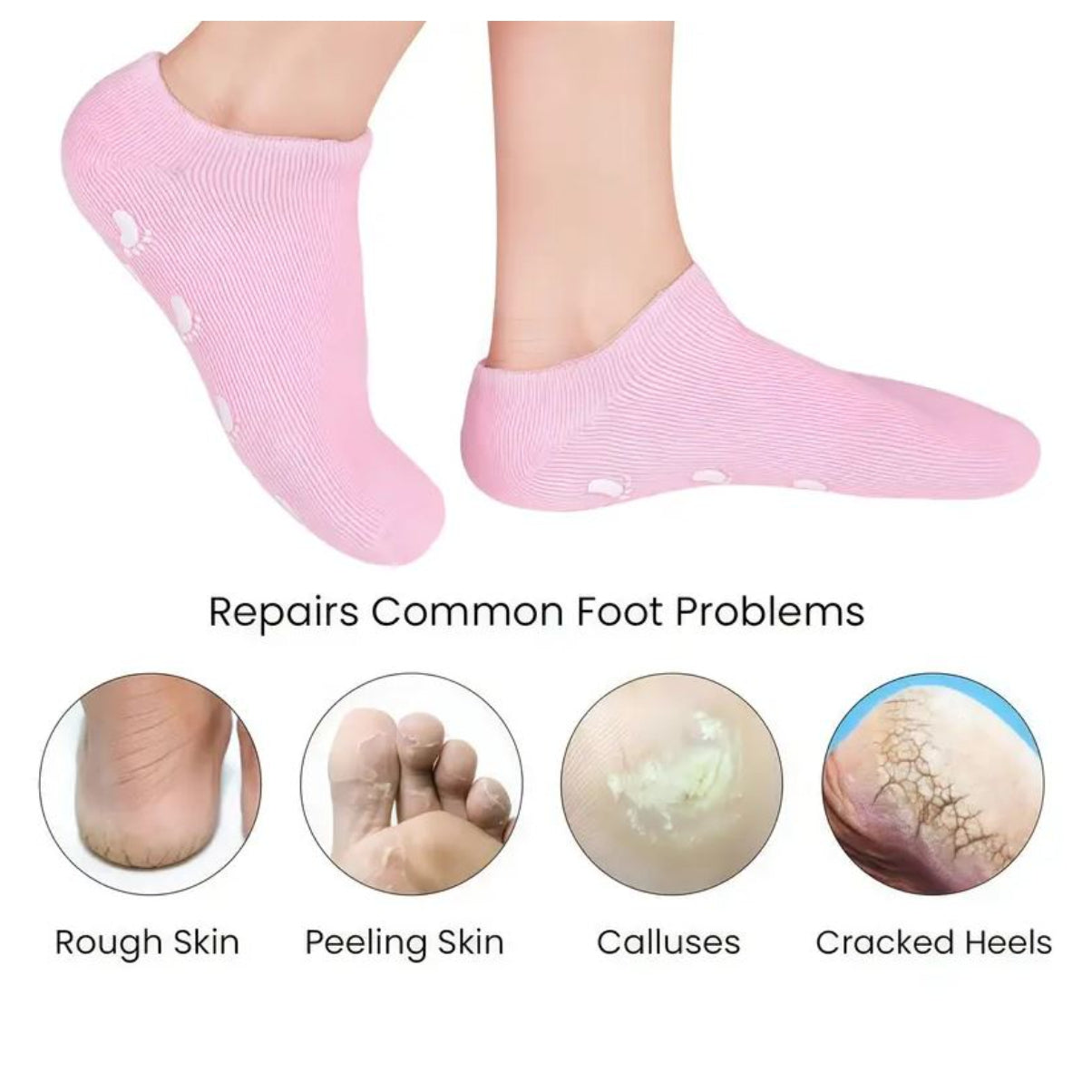 Medias De Silicona Spa Gel Hidratantes