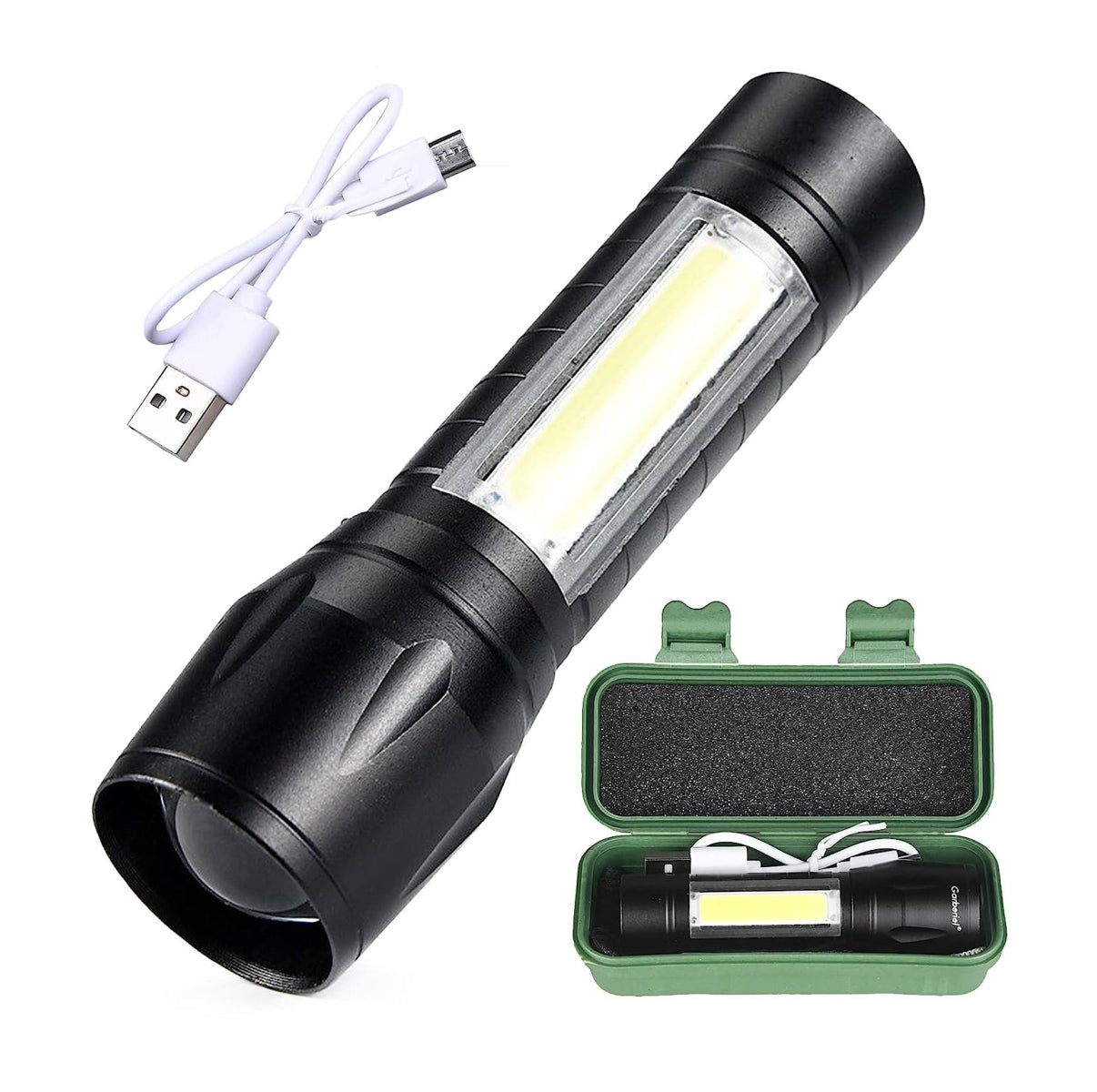 Mini Linterna y estuche Recargable zoom