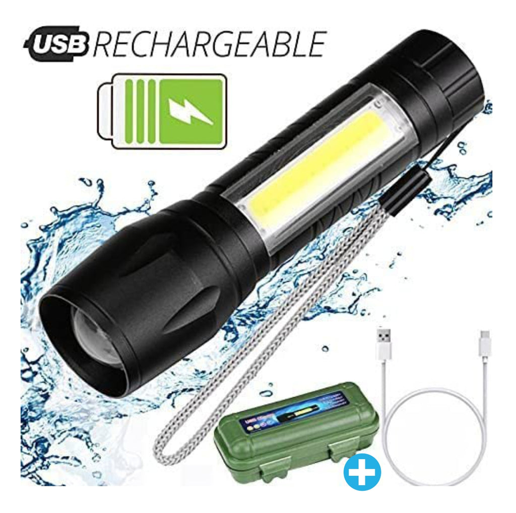 Mini Linterna y estuche Recargable zoom