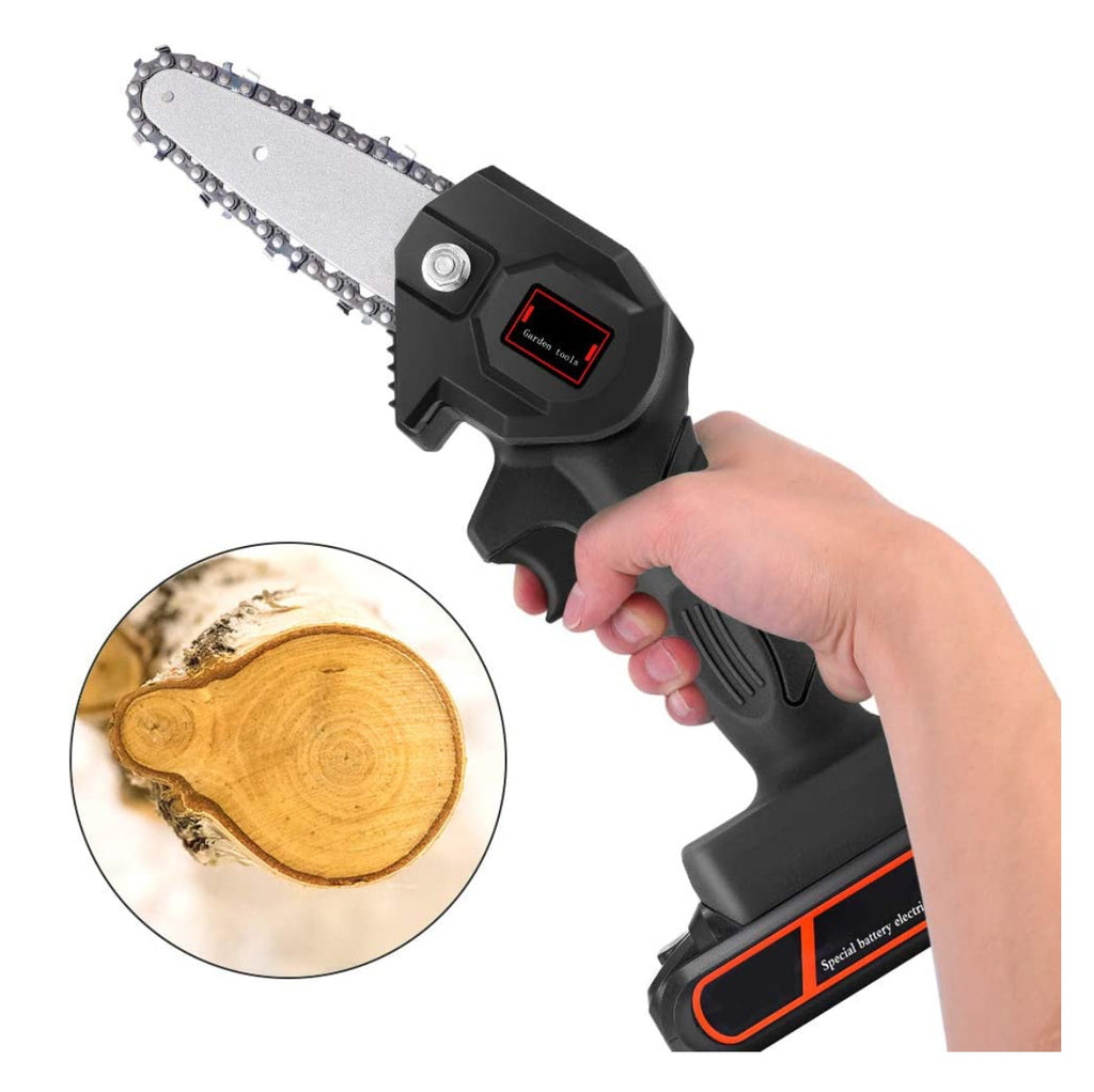 Motosierra PRO Portatil Doble Bateria