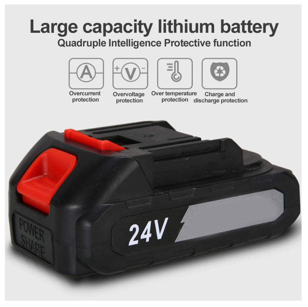 Motosierra PRO Portatil Doble Bateria