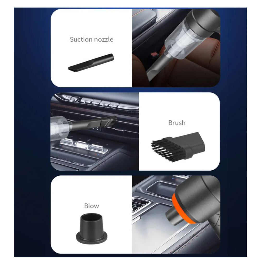 Mini Aspiradora De Mano Carro