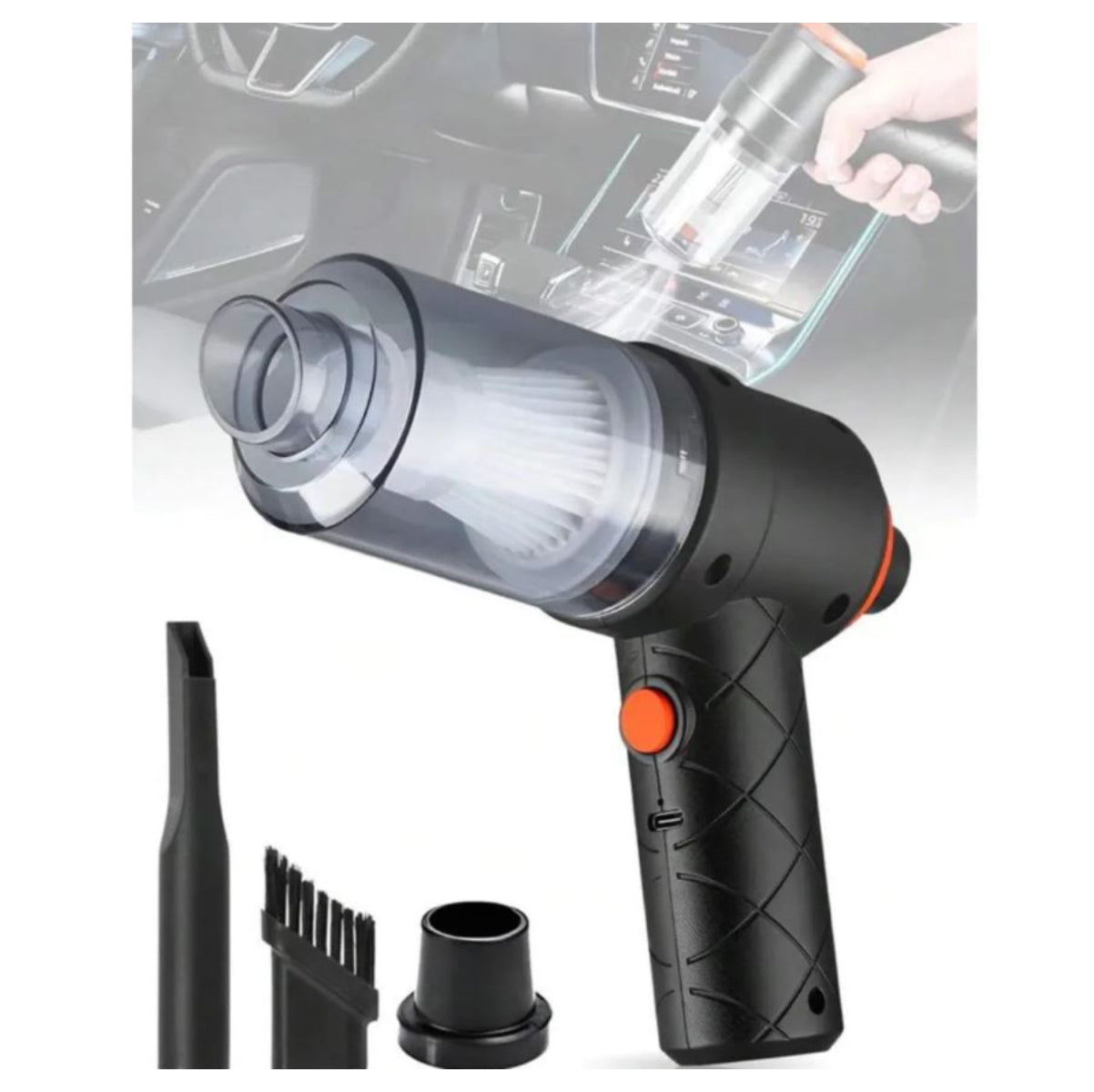 Mini Aspiradora De Mano Carro