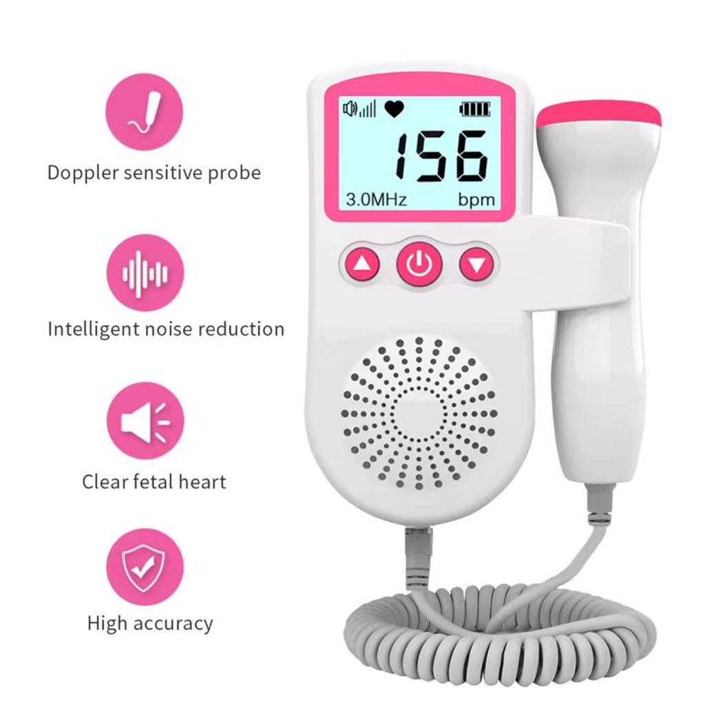 Monitor Frecuencia Cardiaca Doppler Fetal
