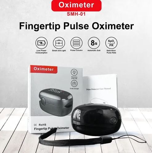 Oximetro de pulso monitor SpO2 sin curva