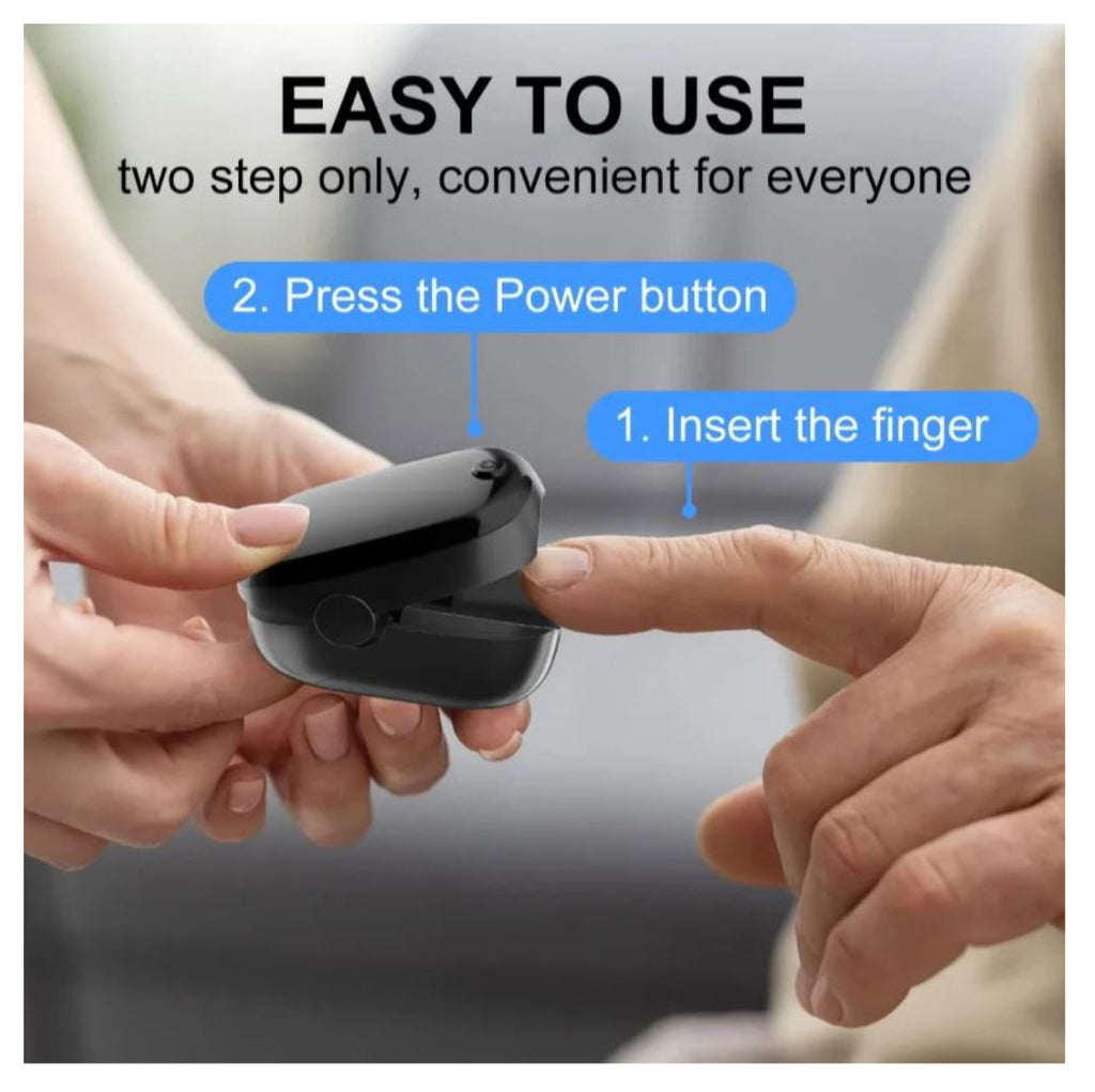 Oximetro de pulso monitor SpO2 sin curva