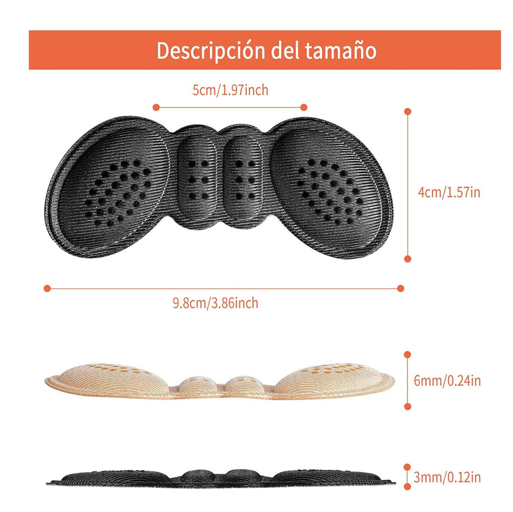 Protector de Talón Almohadillas 1par