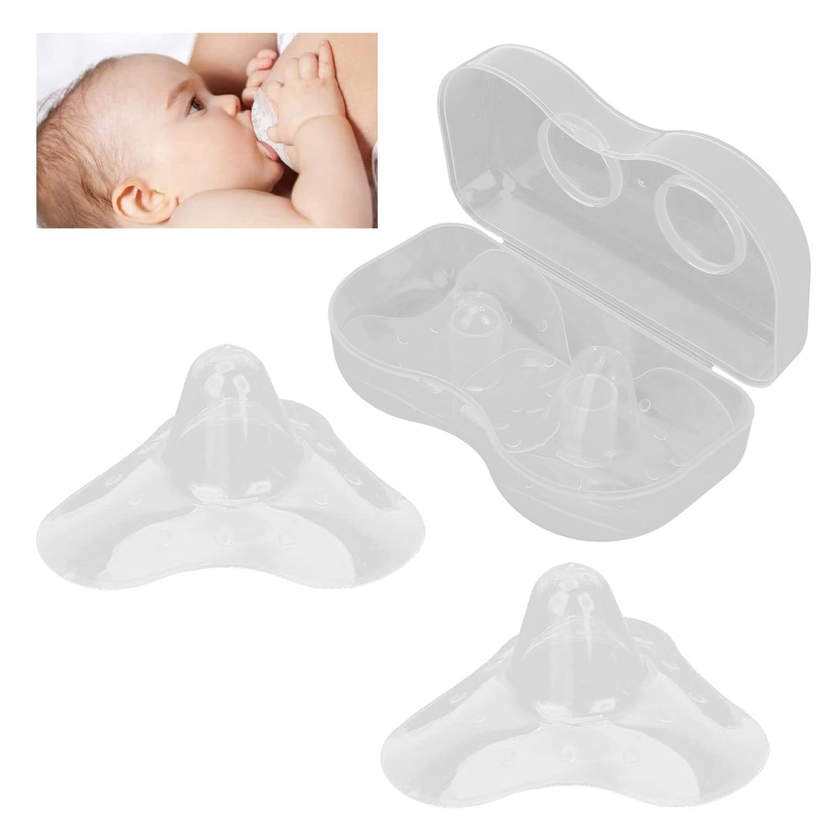 Pezonera En Silicona Para Lactancia